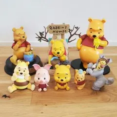ディズニー くまのプーさん プライズ他 フィギュアセット