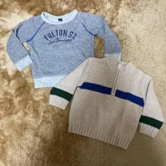 ベビーギャップ　GAP トップス2枚セット　90