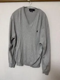 ポロ　ラルフローレン　メンズ　L 綿ニット