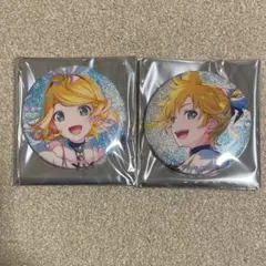 プロセカ　缶バッジ　鏡音リン、レン　46c