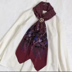 シルク100% スカーフ