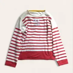 快晴堂 ボーダー ニット サイズ5