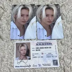 enhypen VANISH ３点　ニキ　トレカ