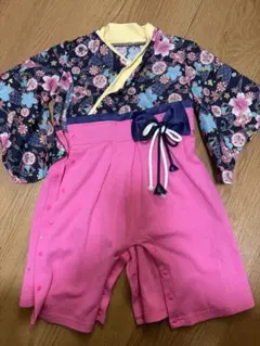 袴スタイル風ロンパース