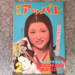 薬師丸ひろ子「痛快アッパレ創刊号」カドカワノベルズPR誌 非売品 昭和