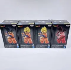ドラゴンボールZ SPIRITFLICKS 01 孫悟空 フィギュア 4種セット - メルカリ