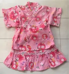 甚平 女の子 浴衣　80