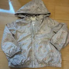 baby GAP レインボー　グレー　アウター 2歳用　ウインドブレーカー