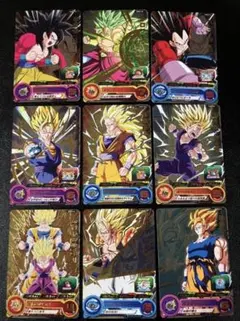 スーパードラゴンボールヒーローズ　ブースタープロモ9枚セット