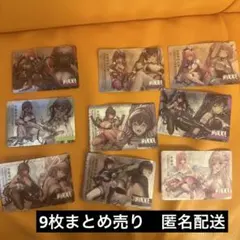 nikke ガンメタルカード　9枚　まとめ売り