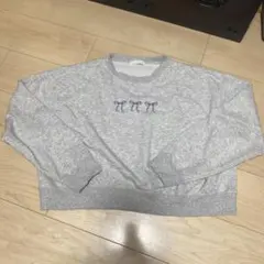 ehka sopo グレー トレーナー