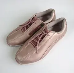 MIZUNO✨ウォーキングシューズ 24cm 幅広 ピンク サイドジップ X10
