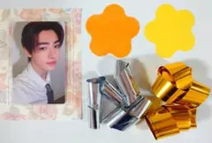 ENHYPEN ソンフン FC限定特典トレカ さいたま会場/銀テープ/花びら