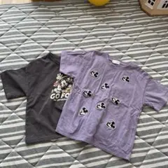 ミッキーTシャツ　２枚セット　110cm