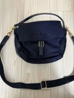 トリーバーチ ネイビー ショルダーバッグ