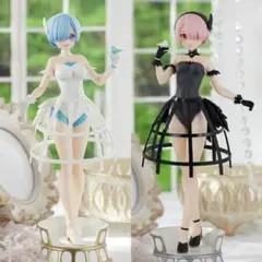 Re:ゼロから始める異世界生活 リゼロ フィギュア ROUND1限定 2点セット