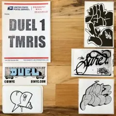 ⑤ グラフィティー ステッカー 6枚セット graffiti グラフィティ