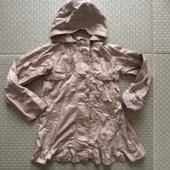 3can4on 140 フリル付きベージュジャケット