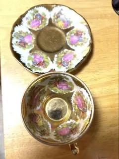 ヴィンテージ ドイツ製 ノイシュヴァンシュタイン城 カップ＆ソーサー