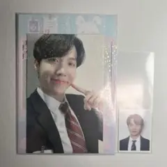 公式BTS ホソク J-HOPE 証明写真とフォトカード