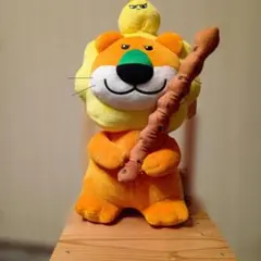 たべっ子どうぶつ　アスパラガスで戦うらいおんくん