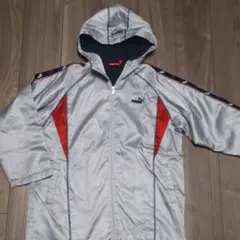 プーマ　キッズ　ジャケット　トレーニングウェア　シルバーグレー　150㎝