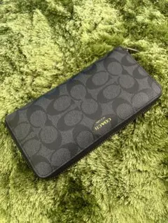 coach長財布　ブラック