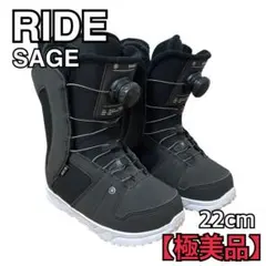 【極美品】RIDE ライド SAGE スノーブーツ 22cm US5 BOA