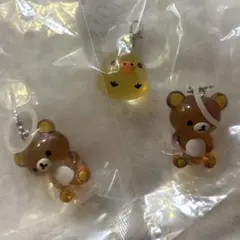 リラックマ クリアマスコットチャーム キイロイトリ セット