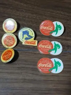 Coca-Cola 1998年長野オリンピックピンバッジセット