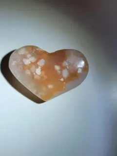 ハートシェイプ　アゲート　カーネリアン