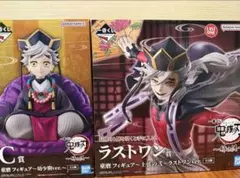 鬼滅の刃 一番くじ C賞 ラストワン賞 童磨 セット フィギュア 胡蝶しのぶ