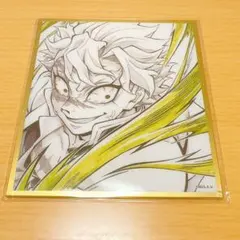 鬼滅の刃 WEBSHOPくじ アクリル色紙 A17 不死川実弥