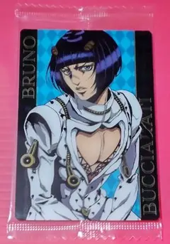ジョジョの奇妙な冒険 黄金の風 ウエハース JOJO  SPカード　ブチャラティ