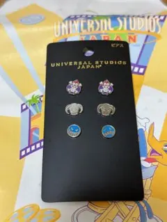 ユニバーサル・スタジオ・ジャパン 限定 ワンピース　ピアス　セット