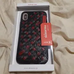 skinarma iPhone X 編み込みケース