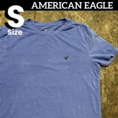 AEO メンズTシャツブルー Sサイズ