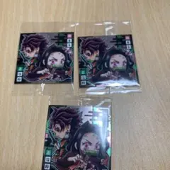 鬼滅の刃ディフォルメシールウエハース5  3枚セット