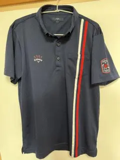 Callaway ポロシャツ ネイビーLサイズ