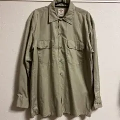 Dickies 長袖シャツ Mサイズ オリーブ