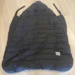 BabyHopper 抱っこひも用カバー ブラック　防寒ケープ