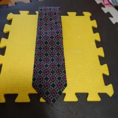 pierre cardin 幾何学模様 ネクタイ