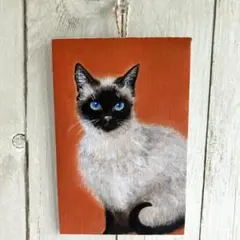 猫の絵 441 シャムトラ 水彩画 原画 ポストカードサイズ 猫の絵 441 シャムトラ 水彩画 原画 ポストカードサイズ - メルカリ