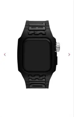DIESEL Apple Watch 45mm ブラックバンド