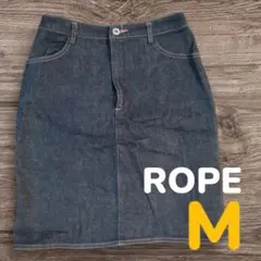 ROPE ダークデニム タイトスカート Mのサムネイル