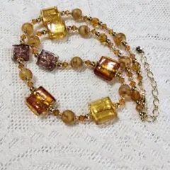 ベネチアンガラス ネックレス