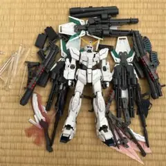 ガンプラ MG UC 3体セット ユニコーン 組立済まとめ ジャンク - メルカリ