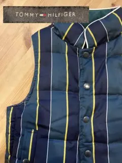 TOMMY HILFIGER ダウンベスト リバーシブル Mサイズ ダウン