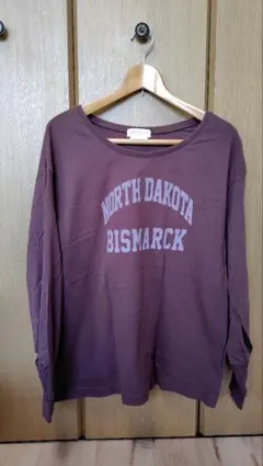 CIAOPANIC TYPY 長袖ロゴTシャツ ブラウン