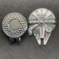 ゴルフマーカー マグネットタイプ スターウォーズ ミレニアムファルコン